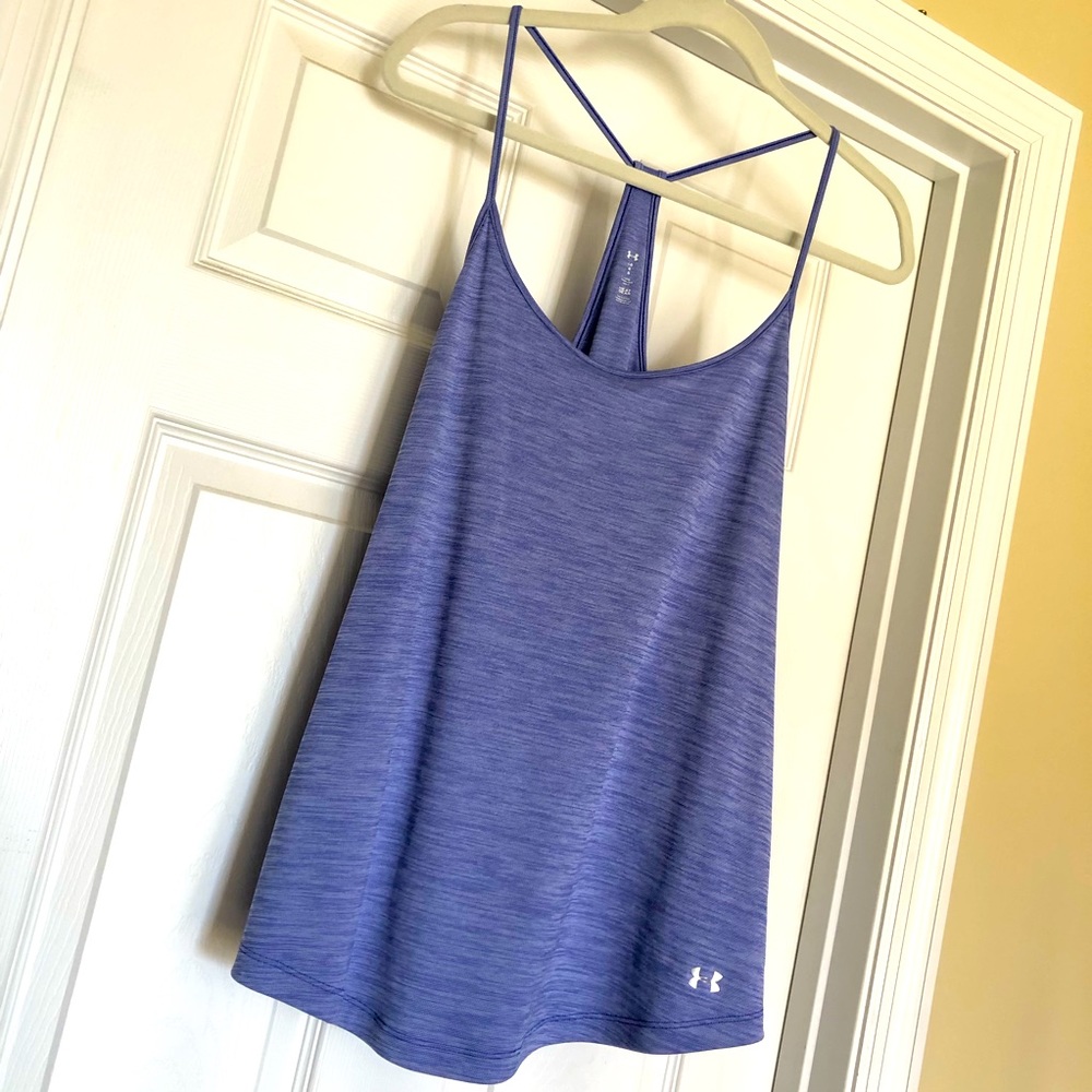 Under Armour Loose Blue Tank